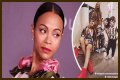 Fans Slam Zoe Saldana's Husband for Dressing like a Woman in Fishnet Tights on His 42nd B-Day